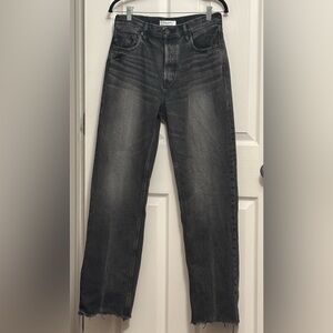 Moussy Vintage |‎ Ashleys Wide Straight Black Jeans Sz 28